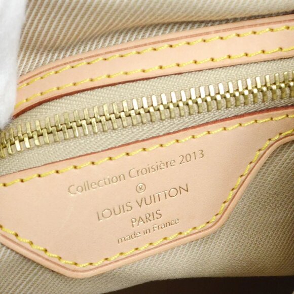 LOUIS VUITTON NEVERFULL MM SHOULDER TOTE BAG MONOGRAM STONE - Picture 4 of 10